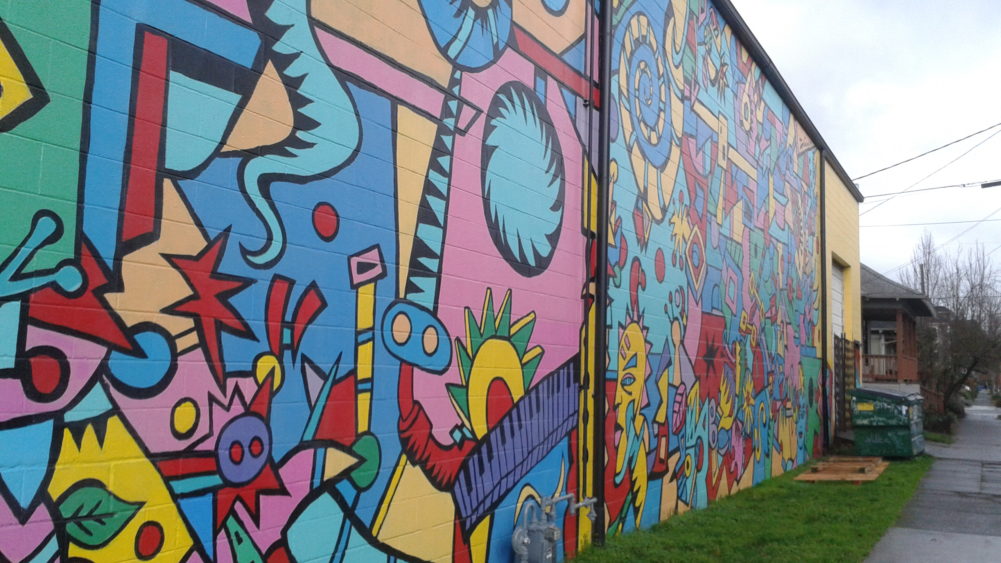 Warehouse With 'Machine' Mural Issued Demolition Permit | The Portland ...